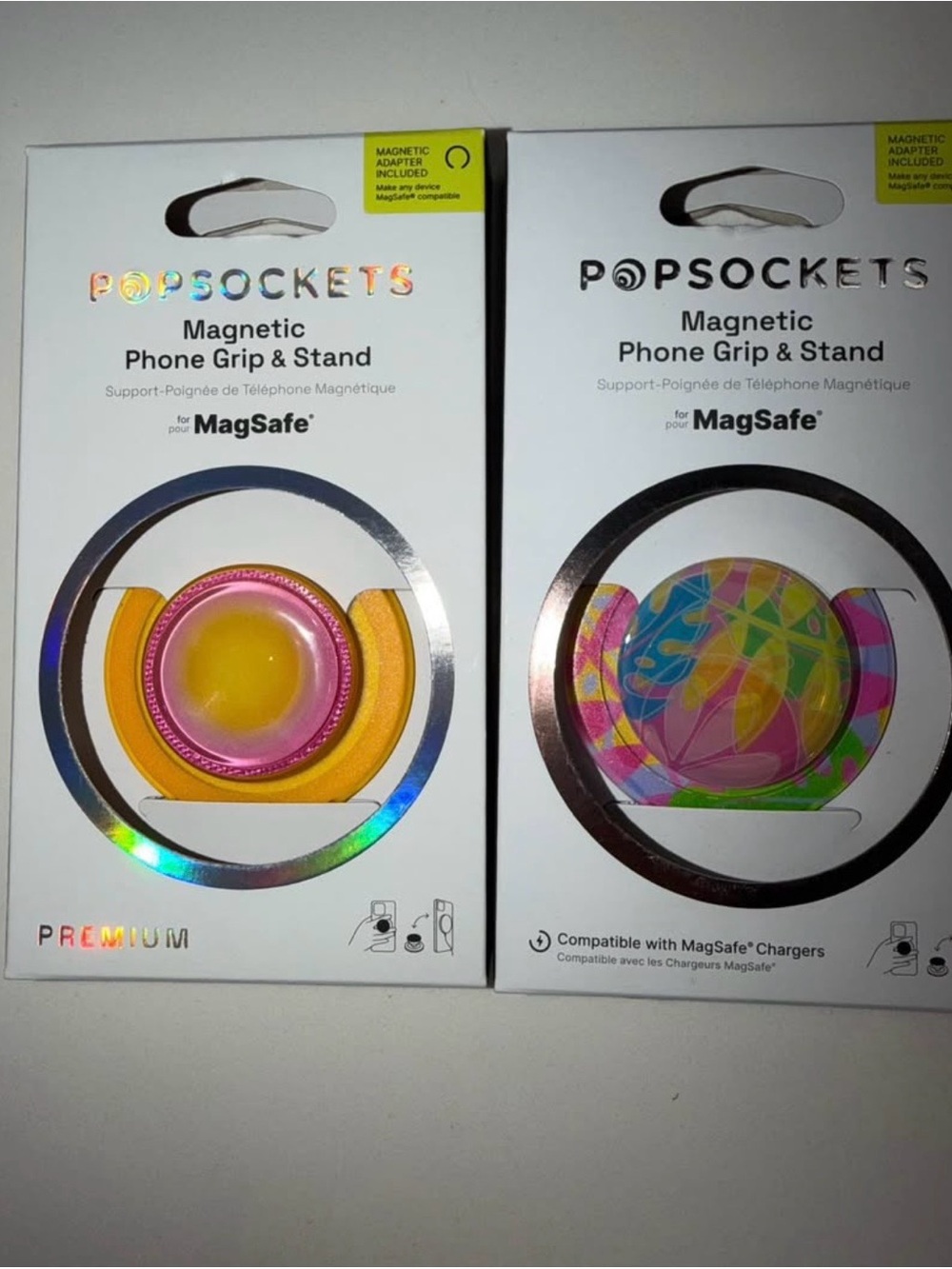 2 PopSocket Magnetic Phone Grip & Stand